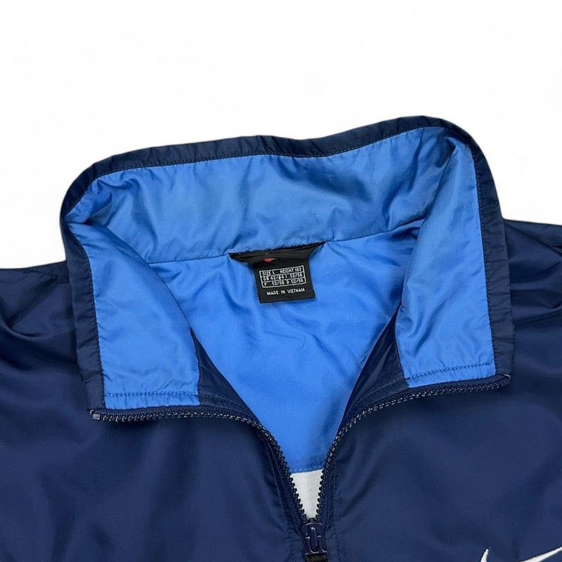 Nike Vintage 90s Trackjacke Navy - vintageconcierge