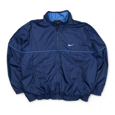 Nike Vintage 90s Trackjacke Navy - vintageconcierge