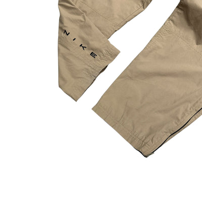 Nike Vintage 90s Trackpants Beige - vintageconcierge