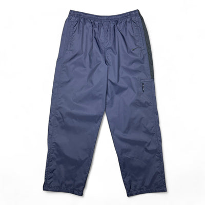 Nike Vintage 90s Trackpants Lilac Navy - vintageconcierge