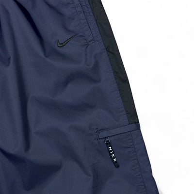 Nike Vintage 90s Trackpants Lilac Navy - vintageconcierge