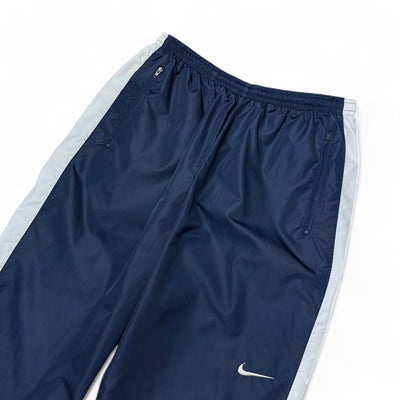 Nike Vintage 90s Trackpants Navy Weiß - vintageconcierge