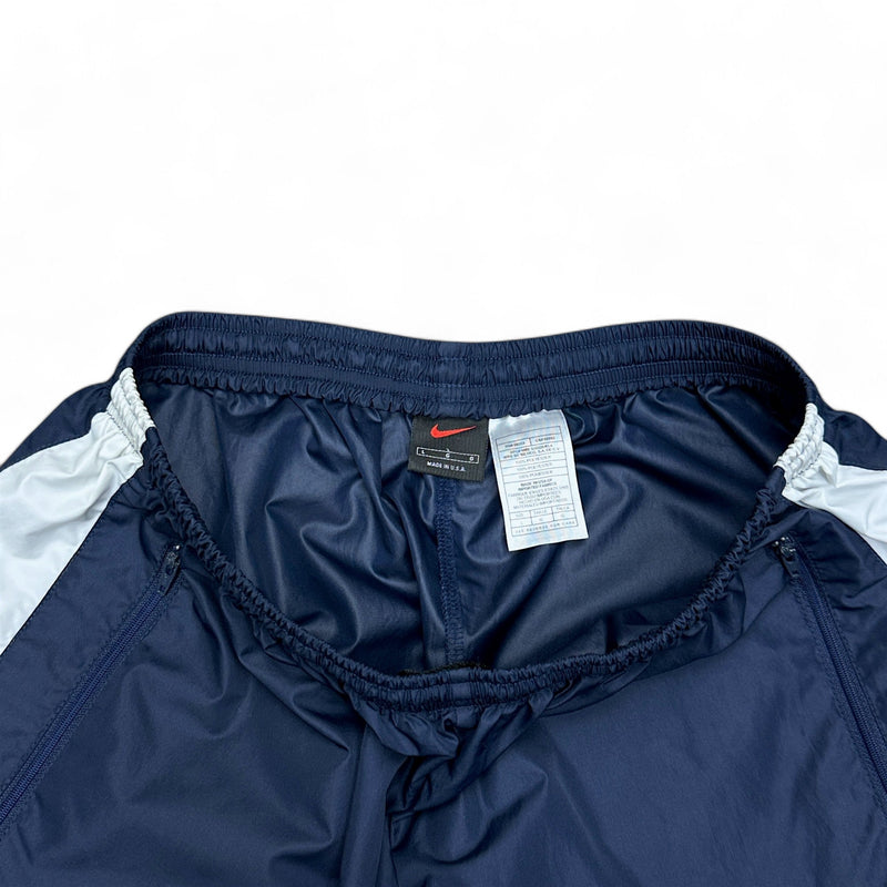 Nike Vintage 90s Trackpants Navy Weiß - vintageconcierge