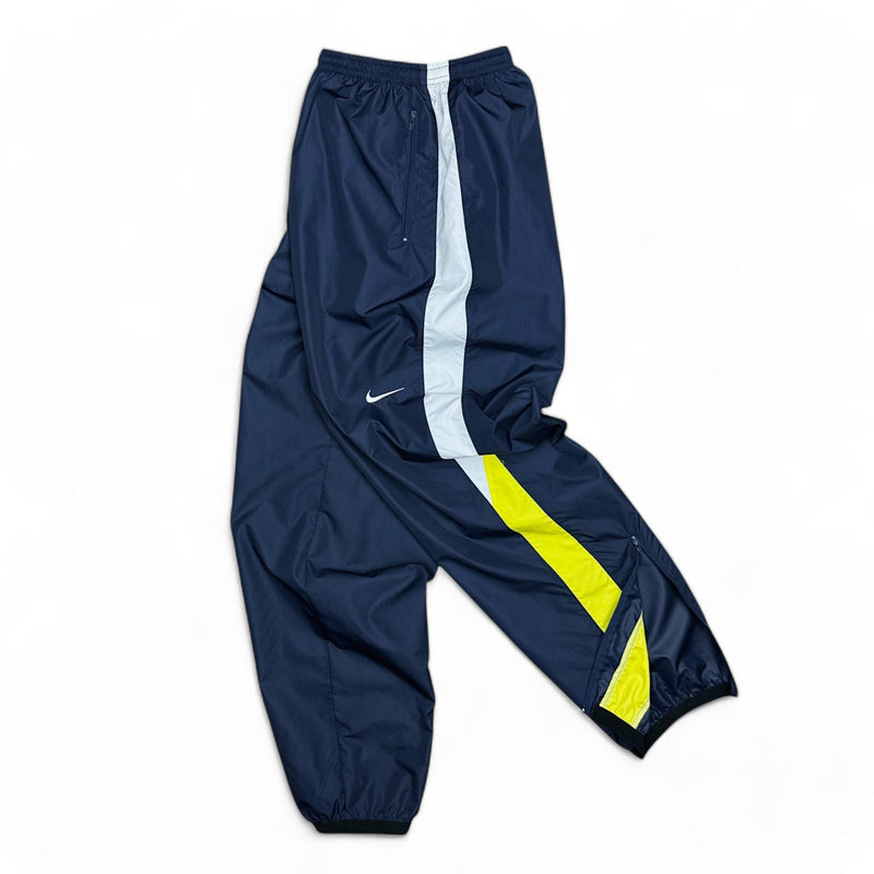 Nike Vintage 90s Trackpants Navy Weiß - vintageconcierge