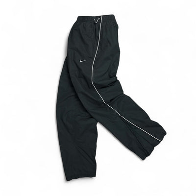 Nike Vintage 90s Trackpants Schwarz Grau - vintageconcierge
