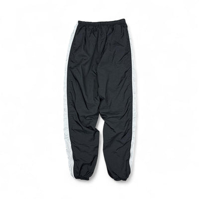 Nike Vintage 90s Trackpants Schwarz Grau - vintageconcierge