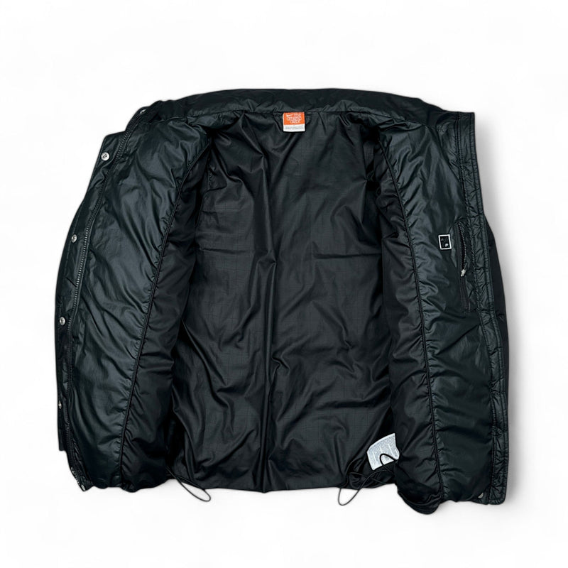 Nike Vintage Down Pufferjacke Schwarz - vintageconcierge