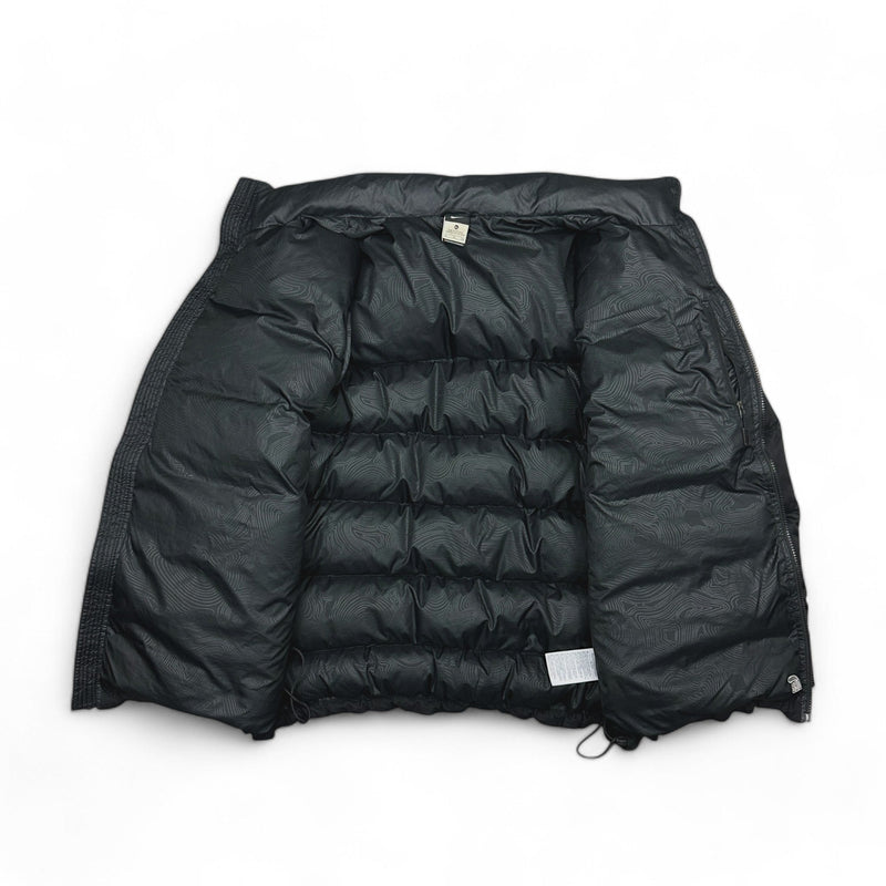 Nike Vintage Down Pufferjacke Schwarz - vintageconcierge