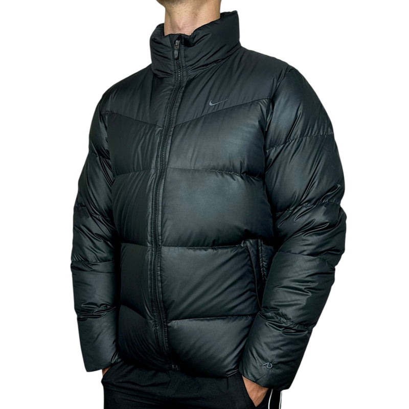 Nike Vintage Puffer Daunenjacke Schwarz - vintageconcierge