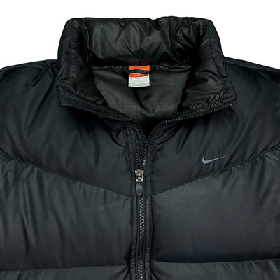 Nike Vintage Puffer Daunenjacke Schwarz - vintageconcierge