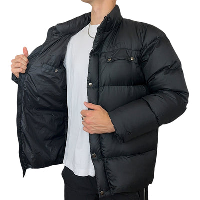 Nike Vintage Puffer Daunenjacke Schwarz - vintageconcierge
