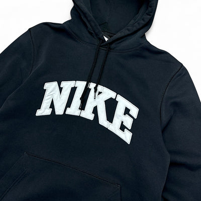 Nike Vintage Spellout Hoodie Schwarz - vintageconcierge