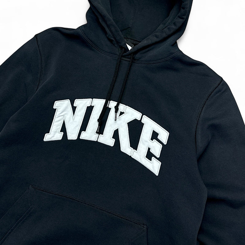 Nike Vintage Spellout Hoodie Schwarz - vintageconcierge