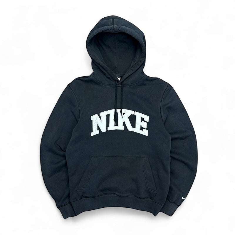 Nike Vintage Spellout Hoodie Schwarz - vintageconcierge