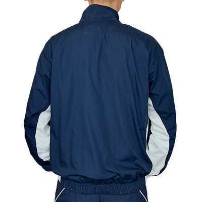 Nike Vintage Trackjacke Navy Babyblau - vintageconcierge