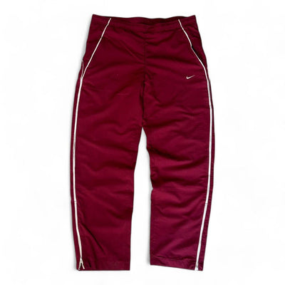 Nike Vintage Trackpants Burgundy - vintageconcierge