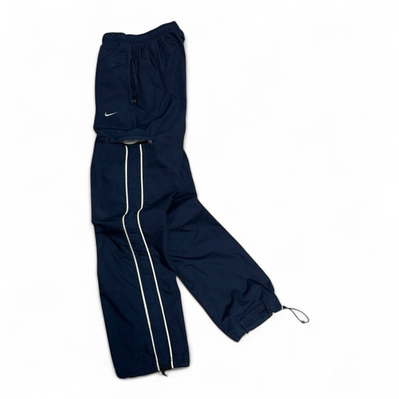 Nike Vintage Trackpants Navy Babyblau - vintageconcierge