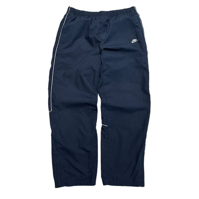 Nike Vintage Trackpants Navy Babyblau - vintageconcierge