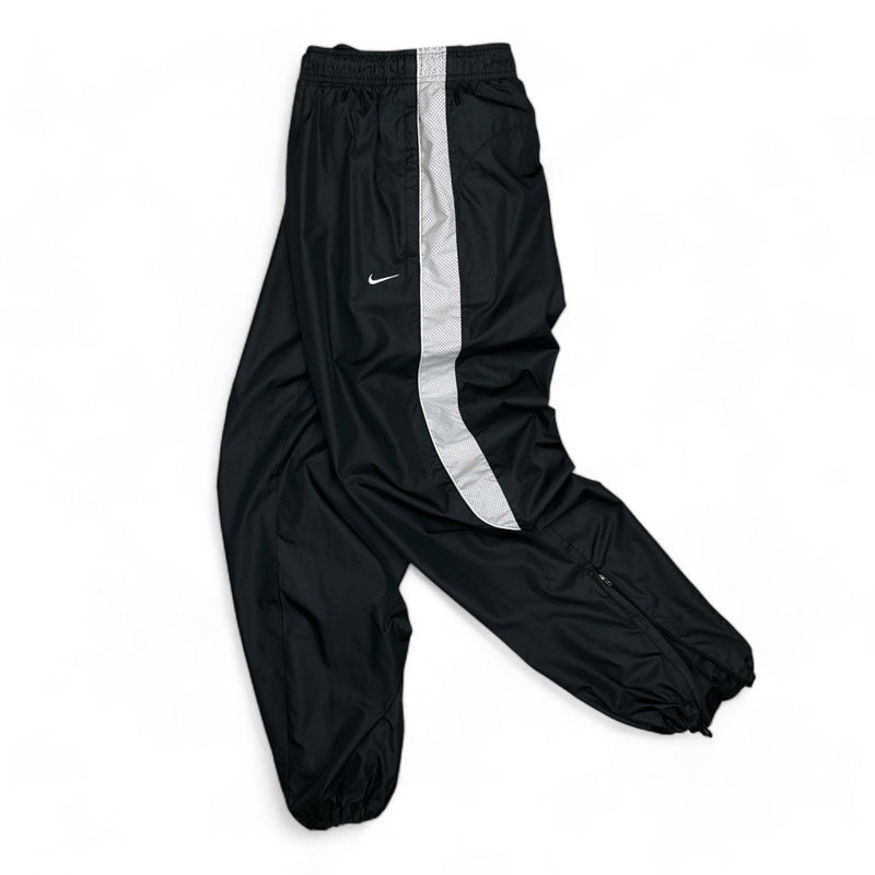 Nike Vintage Trackpants Schwarz Grau - vintageconcierge