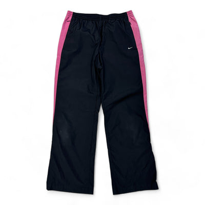 Nike Vintage Trackpants Schwarz Pink - vintageconcierge