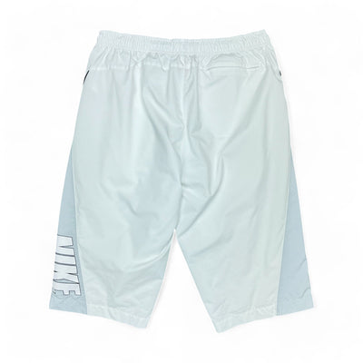 Nike Vintage Y2K Baggy Short Weiß Grau - vintageconcierge