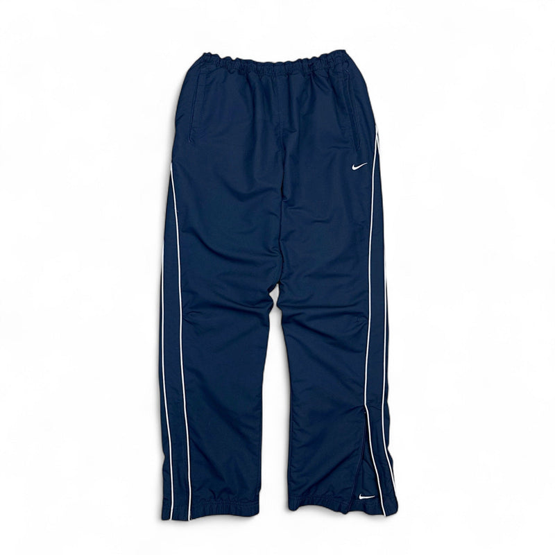 Nike Vintage Y2K Baggy Trackpants Navy - vintageconcierge