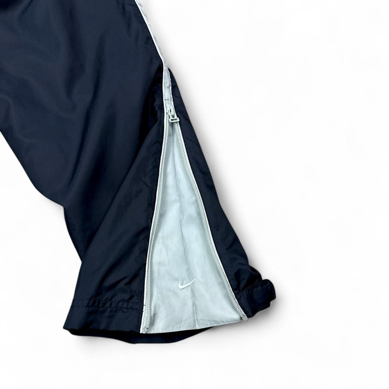 Nike Vintage Y2K Baggy Trackpants Navy - vintageconcierge