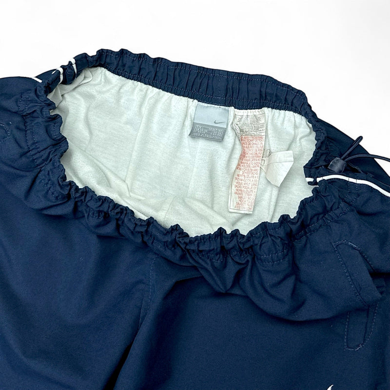 Nike Vintage Y2K Baggy Trackpants Navy - vintageconcierge