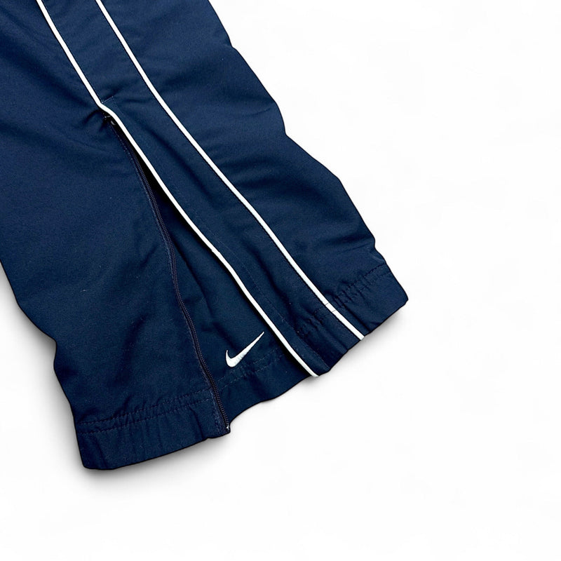Nike Vintage Y2K Baggy Trackpants Navy - vintageconcierge