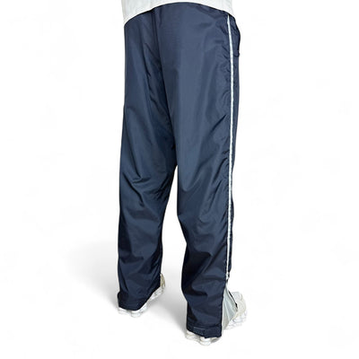 Nike Vintage Y2K Baggy Trackpants Navy - vintageconcierge