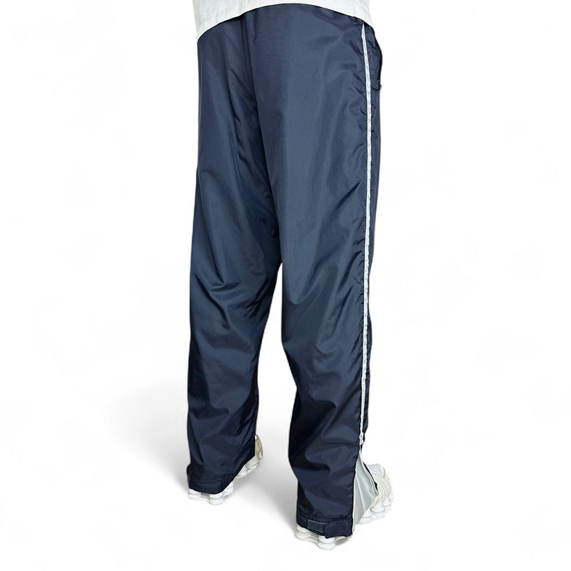 Nike Vintage Y2K Baggy Trackpants Navy - vintageconcierge