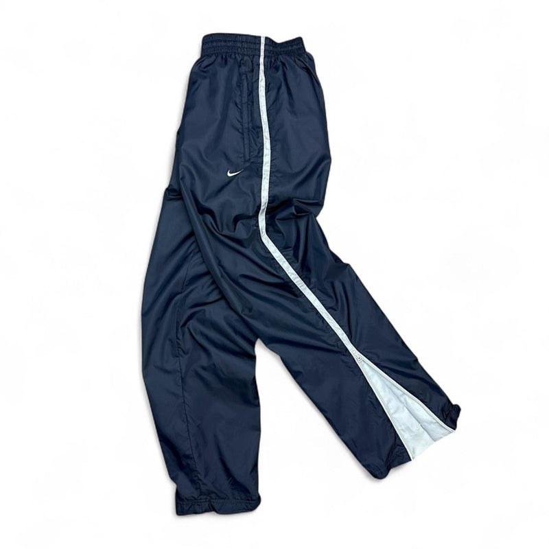 Nike Vintage Y2K Baggy Trackpants Navy - vintageconcierge