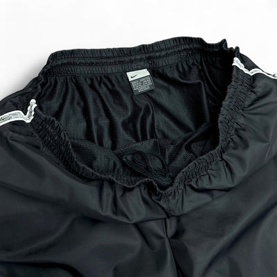 Nike Vintage Y2K Baggy Trackpants Schwarz - vintageconcierge