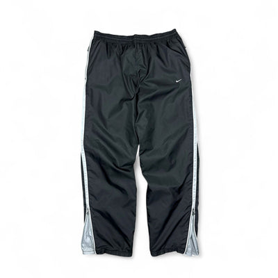 Nike Vintage Y2K Baggy Trackpants Schwarz - vintageconcierge