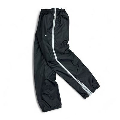 Nike Vintage Y2K Baggy Trackpants Schwarz - vintageconcierge