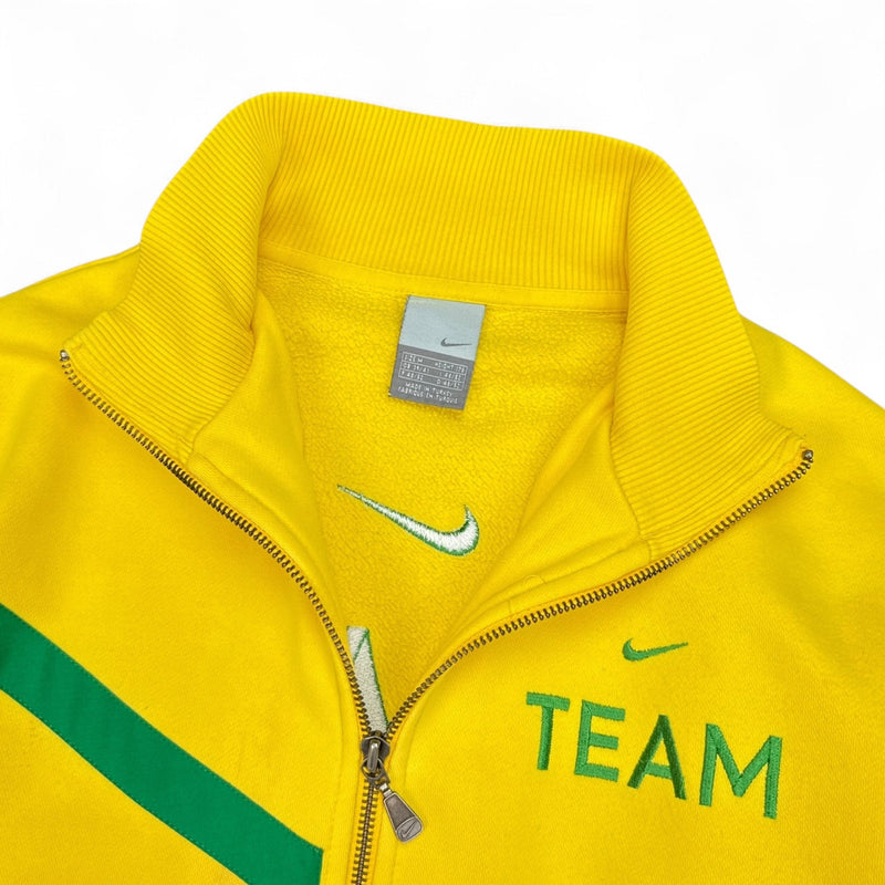 Nike Vintage Y2K Brasil Trackjacke - vintageconcierge