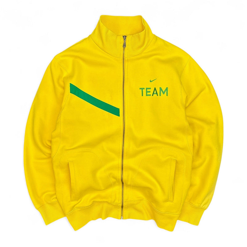 Nike Vintage Y2K Brasil Trackjacke - vintageconcierge