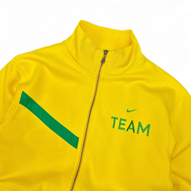 Nike Vintage Y2K Brasil Trackjacke - vintageconcierge
