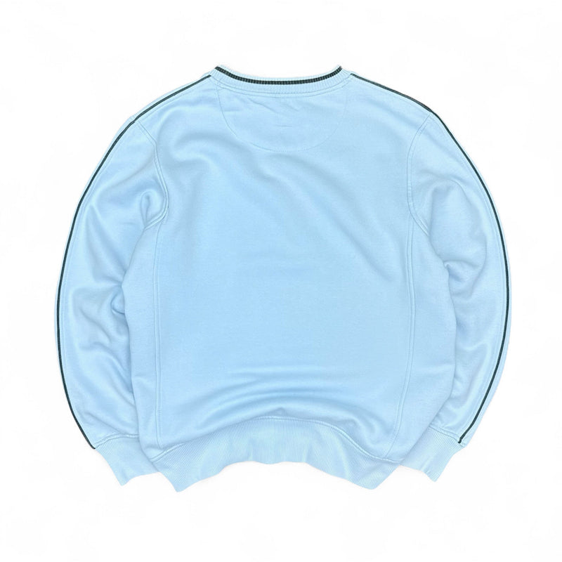 Nike Vintage Y2K Center - Swoosh Sweater Hellblau - vintageconcierge