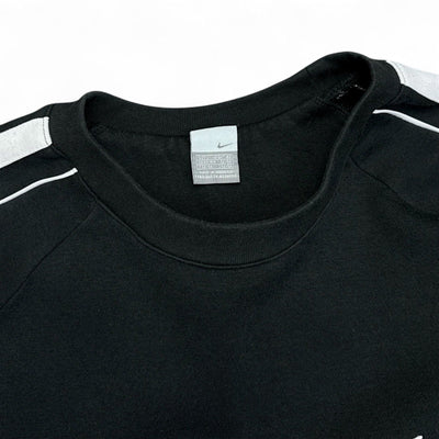 Nike Vintage Y2K Center - Swoosh Sweater Schwarz - vintageconcierge