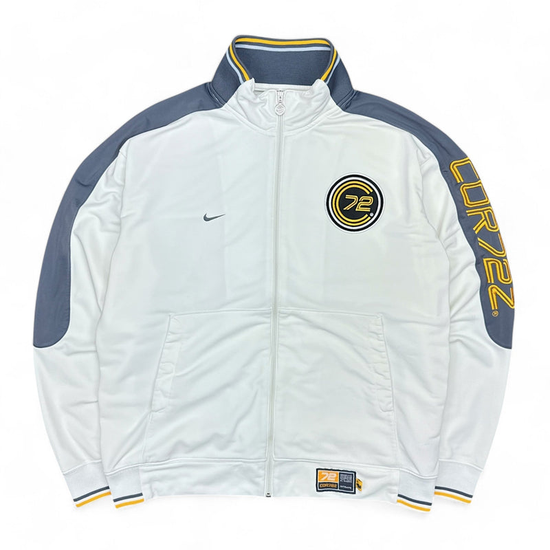 Nike Vintage Y2K COR72Z Trackjacke Weiß - vintageconcierge