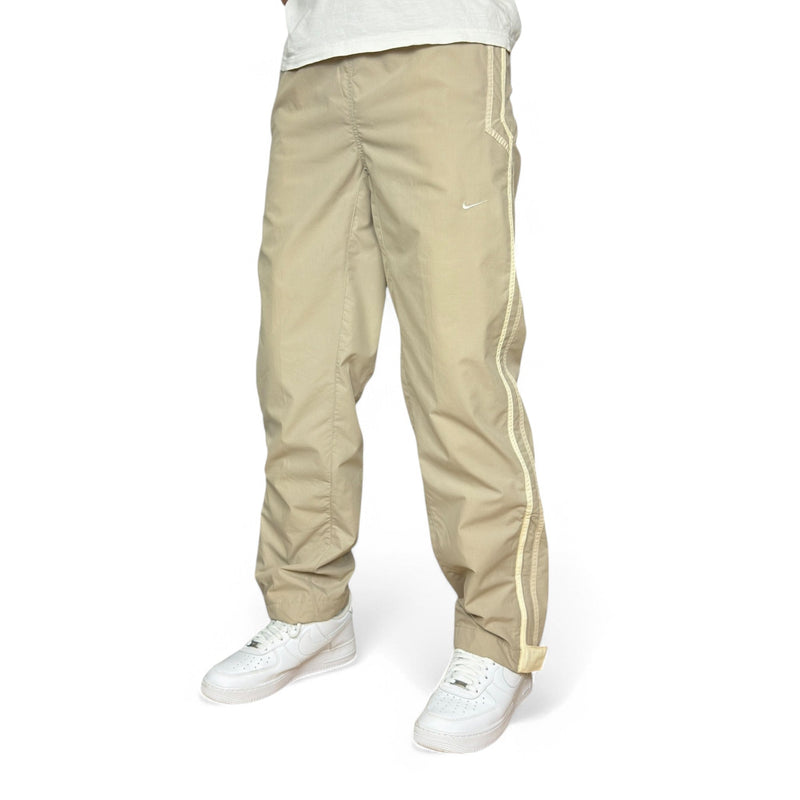 Nike Vintage Y2K Deadstock Trackpants Beige - vintageconcierge