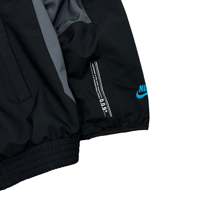 Nike Vintage Y2K Deadstock Tracksuit Schwarz Grau - vintageconcierge