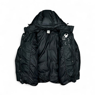 Nike Vintage Y2K Down Puffer Jacke Schwarz - vintageconcierge