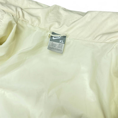 Nike Vintage Y2K Down Pufferjacke Beige - vintageconcierge