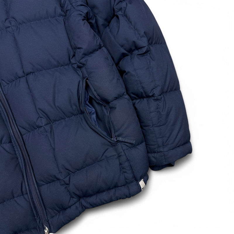 Nike Vintage Y2K Down Pufferjacke Navy - vintageconcierge