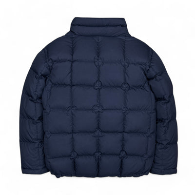 Nike Vintage Y2K Down Pufferjacke Navy - vintageconcierge