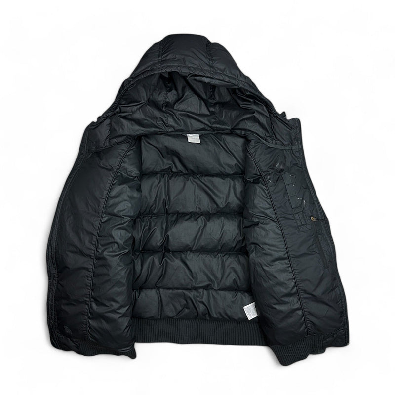 Nike Vintage Y2K Down Pufferjacke Schwarz - vintageconcierge