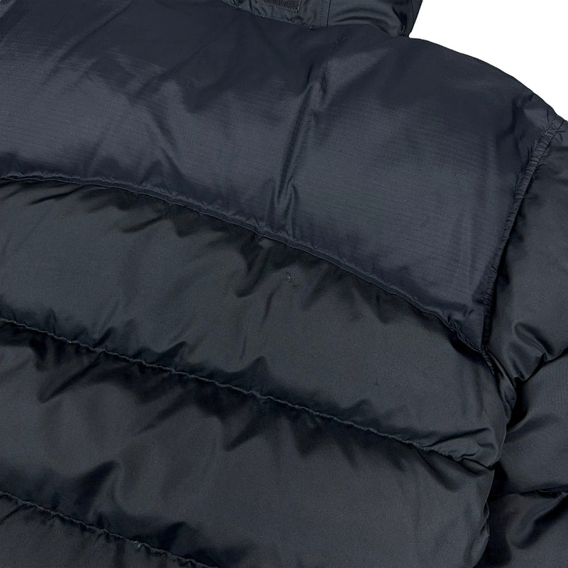 Nike Vintage Y2K Puffer Daunenjacke Schwarz - vintageconcierge
