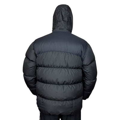 Nike Vintage Y2K Puffer Daunenjacke Schwarz - vintageconcierge